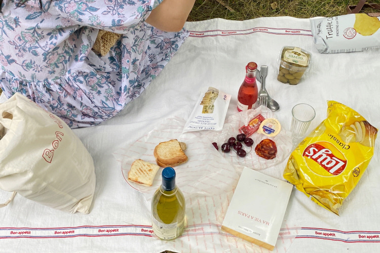 Bon appétit picnic mat